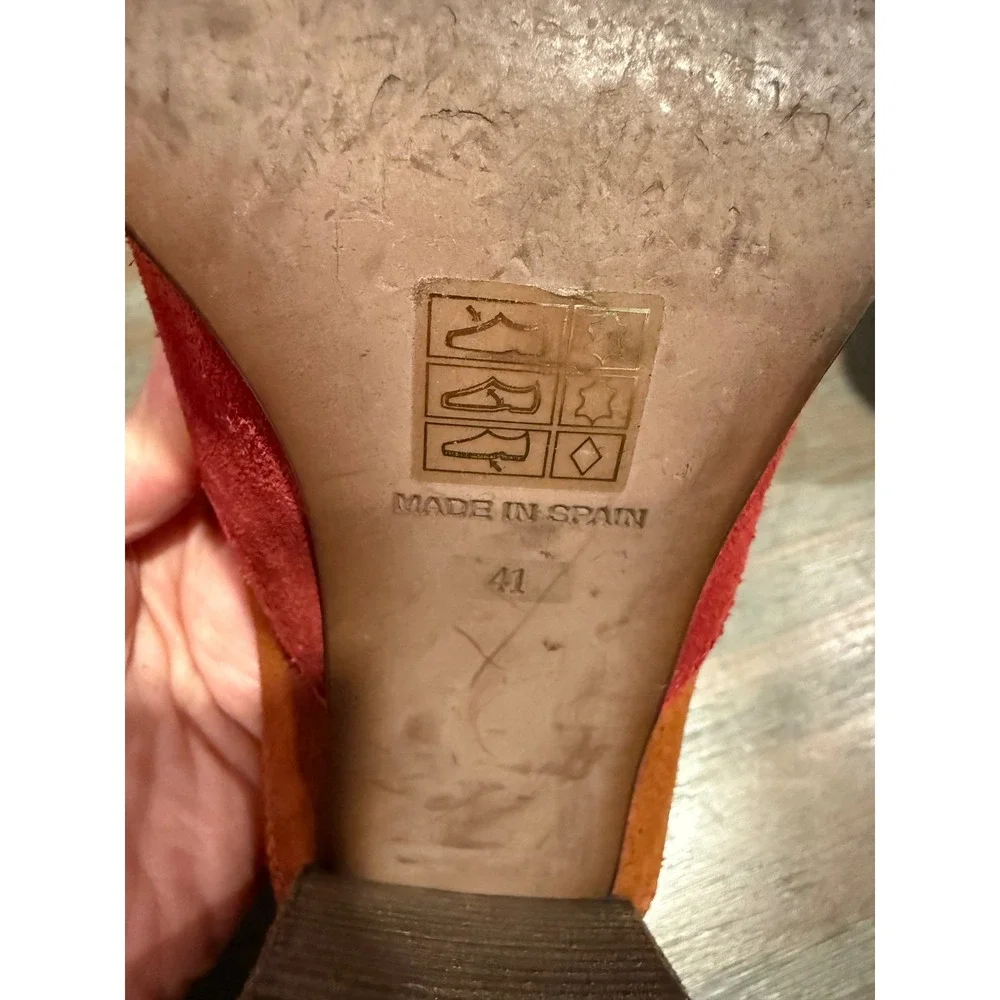 Free People Alamo Western Ankle Boots Flame Embroidery‎ Suede EU 41 US 10